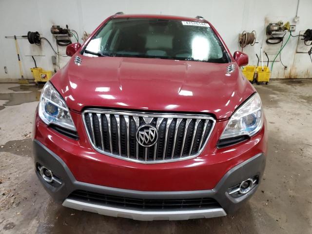 KL4CJFSB3DB037642 - 2013 BUICK ENCORE CONVENIENCE 勃艮第红 照片 5