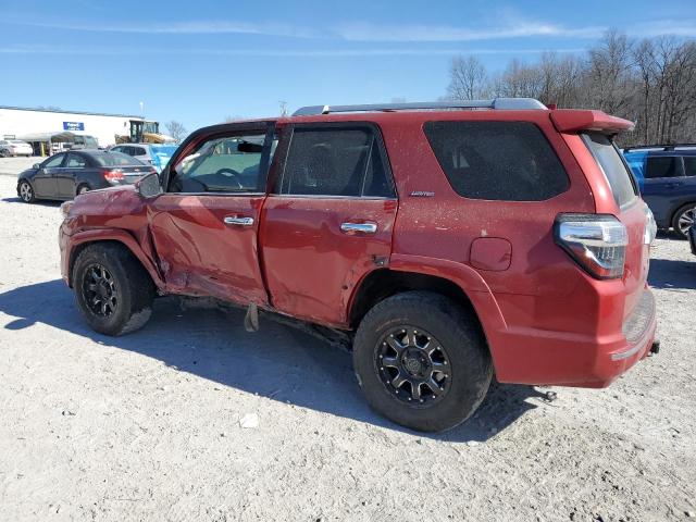 JTEBU5JR9G5293915 - 2016 TOYOTA 4RUNNER SR5/SR5 PREMIUM წითელი ფოტო 2