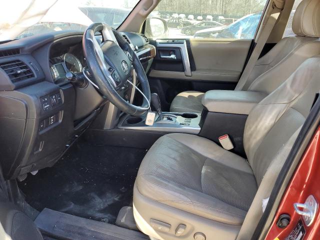 JTEBU5JR9G5293915 - 2016 TOYOTA 4RUNNER SR5/SR5 PREMIUM წითელი ფოტო 7