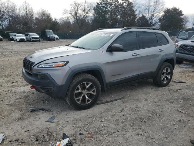 1C4PJMBS7FW500776 - 2015 JEEP CHEROKEE TRAILHAWK SILVER photo 1