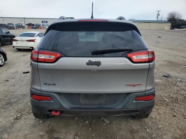 1C4PJMBS7FW500776 - 2015 JEEP CHEROKEE TRAILHAWK SILVER photo 6