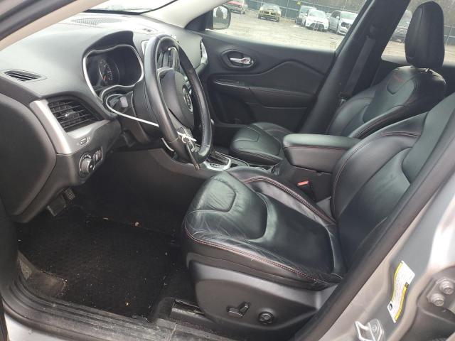 1C4PJMBS7FW500776 - 2015 JEEP CHEROKEE TRAILHAWK SILVER photo 7