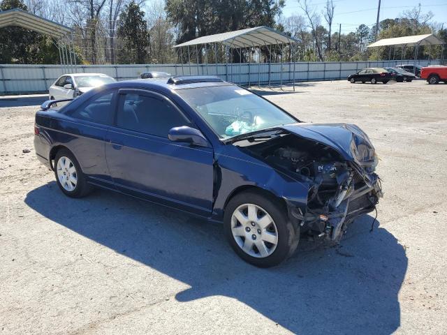 1HGEM21902L076890 - 2002 HONDA CIVIC EX 蓝色 照片 4