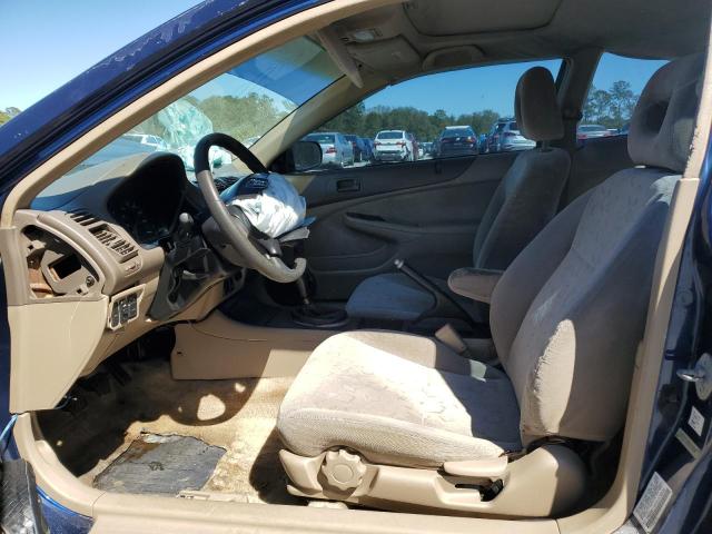 1HGEM21902L076890 - 2002 HONDA CIVIC EX 蓝色 照片 7
