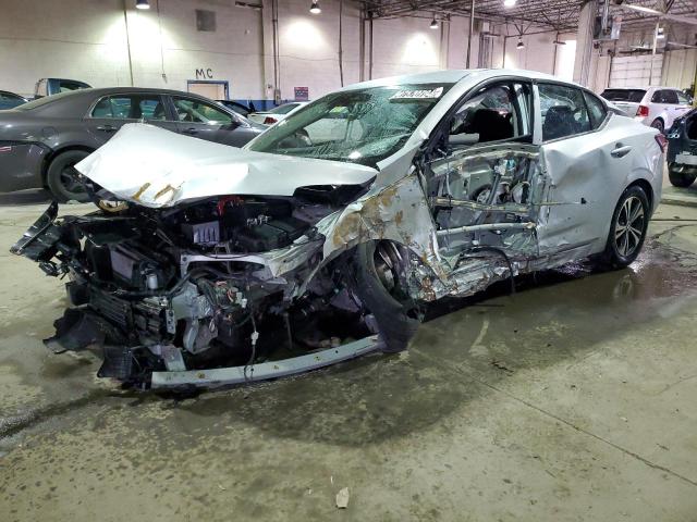 3N1AB8CV2PY250458 - 2023 NISSAN SENTRA SV SILVER photo 1