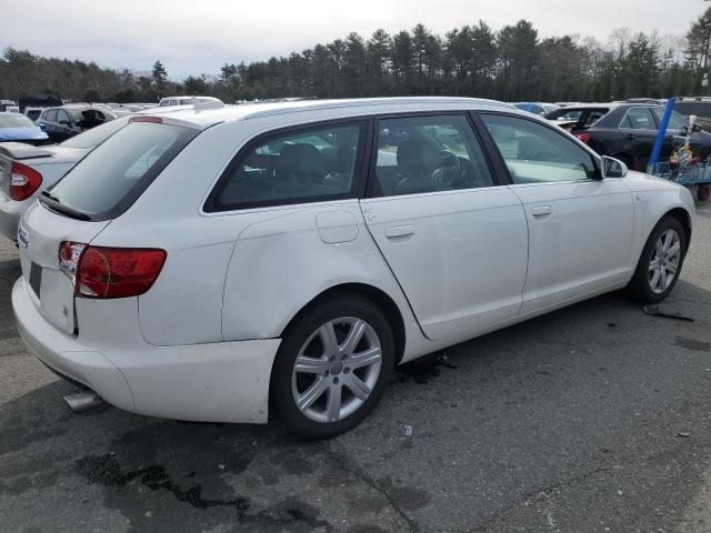 WAUKH74F36N147186 - 2006 AUDI A6 AVANT QUATTRO WHITE photo 3