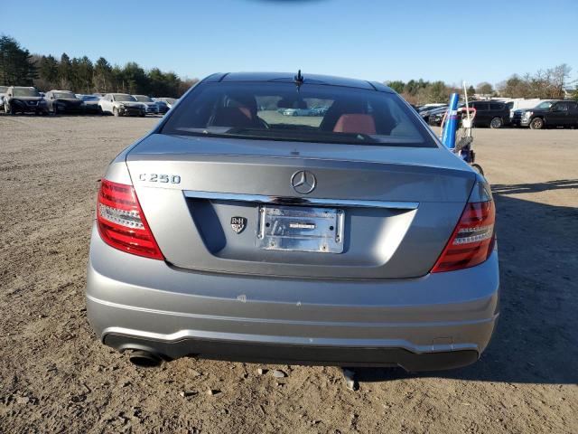 WDDGJ4HB5CF874103 - 2012 MERCEDES-BENZ C 250 GRAY photo 6