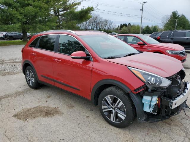 KNDCD3LD1L5428202 - 2020 KIA NIRO EX RED photo 4