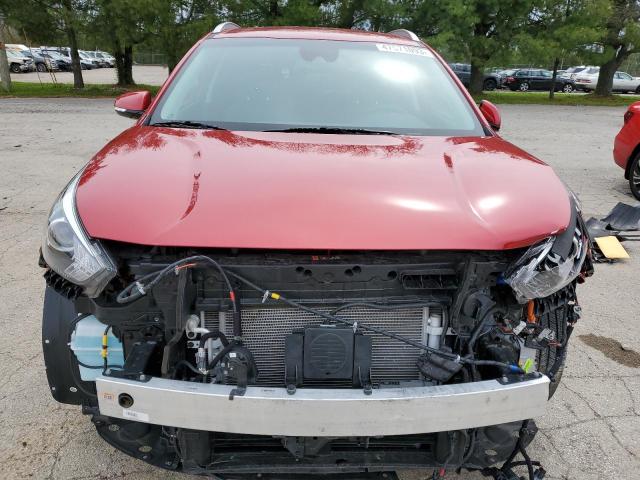 KNDCD3LD1L5428202 - 2020 KIA NIRO EX RED photo 5