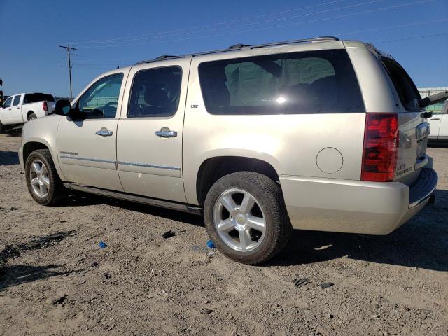 1GNSKKE70DR138442 - 2013 CHEVROLET SUBURBAN K1500 LTZ BEIGE photo 2