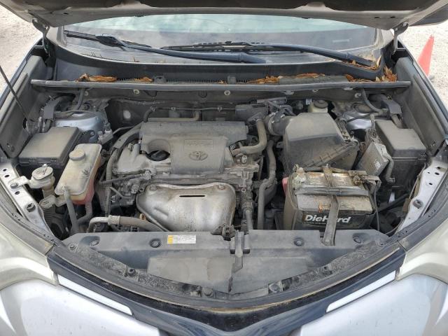 2T3ZFREV3HW387228 - 2017 TOYOTA RAV4 LE GRAY photo 11