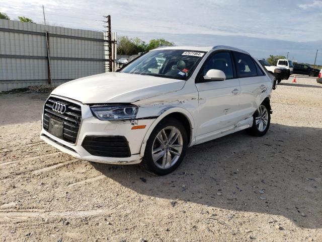 WA1BCCFSXJR028003 - 2018 AUDI Q3 PREMIUM WHITE photo 1