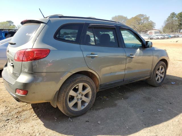 5NMSH13E67H101259 - 2007 HYUNDAI SANTA FE SE GREEN photo 3