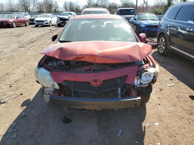 JTDBL40E199089931 - 2009 TOYOTA COROLLA BASE RED photo 5