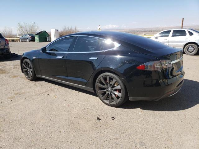 5YJSA1H19EFP53897 - 2014 TESLA MODEL S შავი ფოტო 2