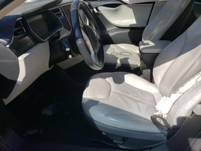 5YJSA1H19EFP53897 - 2014 TESLA MODEL S შავი ფოტო 7