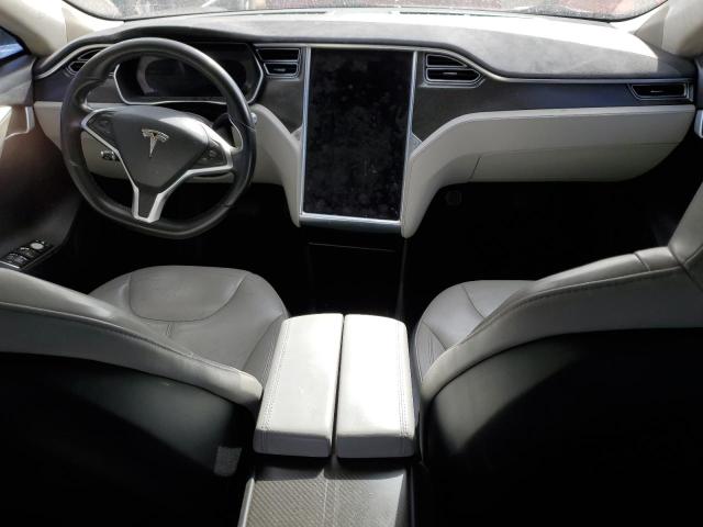 5YJSA1H19EFP53897 - 2014 TESLA MODEL S შავი ფოტო 8