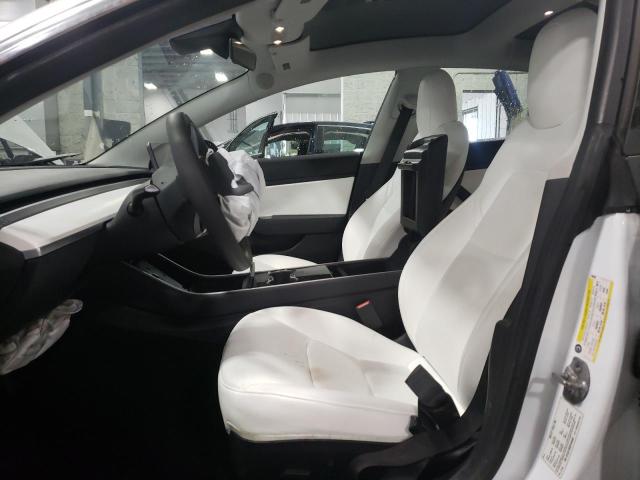 5YJ3E1EB5KF454540 - 2019 TESLA MODEL 3 WHITE photo 7