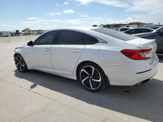 1HGCV1F30KA046903 - 2019 HONDA ACCORD SPORT WHITE photo 2