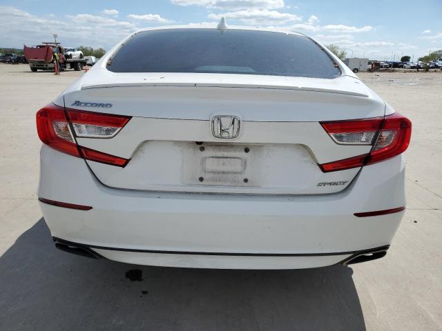 1HGCV1F30KA046903 - 2019 HONDA ACCORD SPORT WHITE photo 6