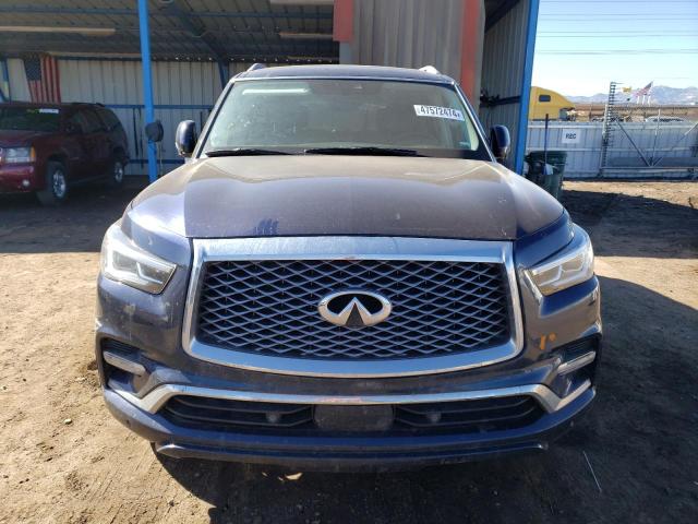 JN8AZ2NE1L9255268 - 2020 INFINITI QX80 LUXE BLUE photo 5