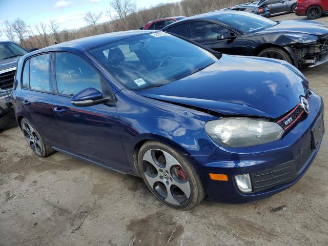 WVWHD7AJXCW164767 - 2012 VOLKSWAGEN GTI BLUE photo 4