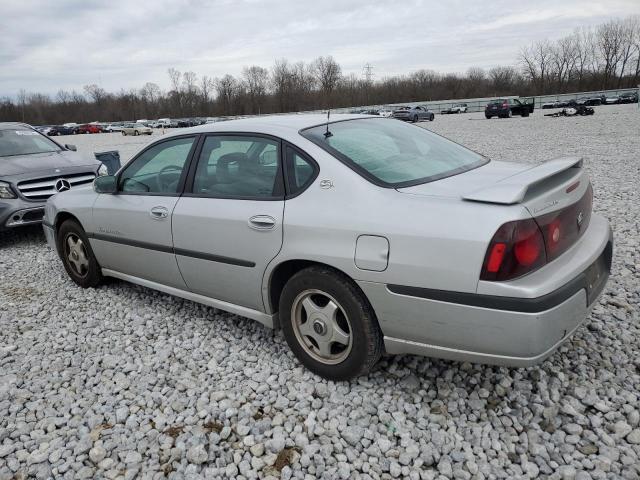 2G1WH55K729367487 - 2002 CHEVROLET IMPALA LS SILVER photo 2