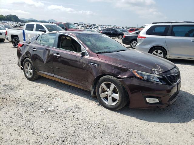 5XXGM4A79FG437542 - 2015 KIA OPTIMA LX BURGUNDY photo 4