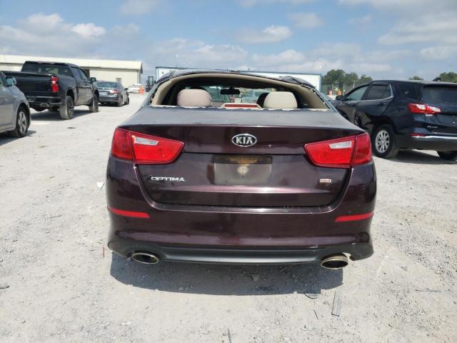 5XXGM4A79FG437542 - 2015 KIA OPTIMA LX BURGUNDY photo 6