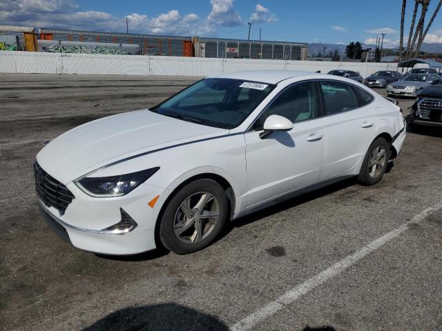 5NPEG4JA0MH123242 - 2021 HYUNDAI SONATA SE WHITE photo 1