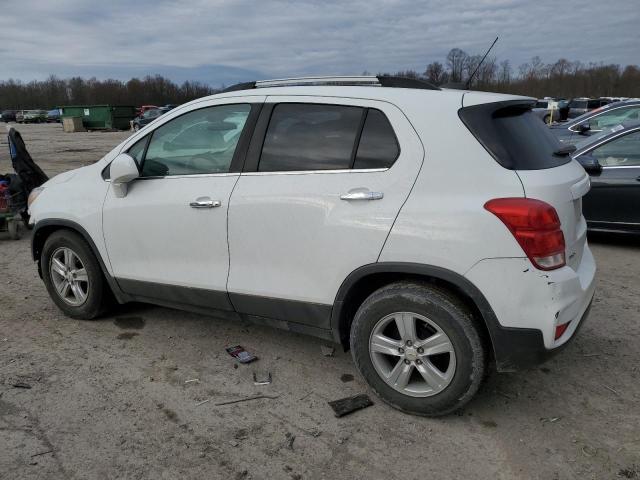 KL7CJLSB7KB848424 - 2019 CHEVROLET TRAX 1LT WHITE photo 2