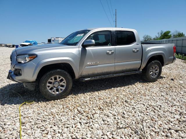 5TFAZ5CN0HX050897 - 2017 TOYOTA TACOMA DOUBLE CAB SILVER photo 1