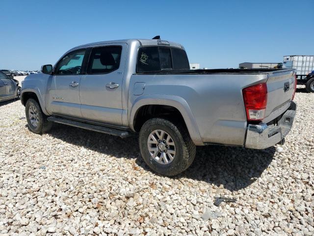 5TFAZ5CN0HX050897 - 2017 TOYOTA TACOMA DOUBLE CAB SILVER photo 2