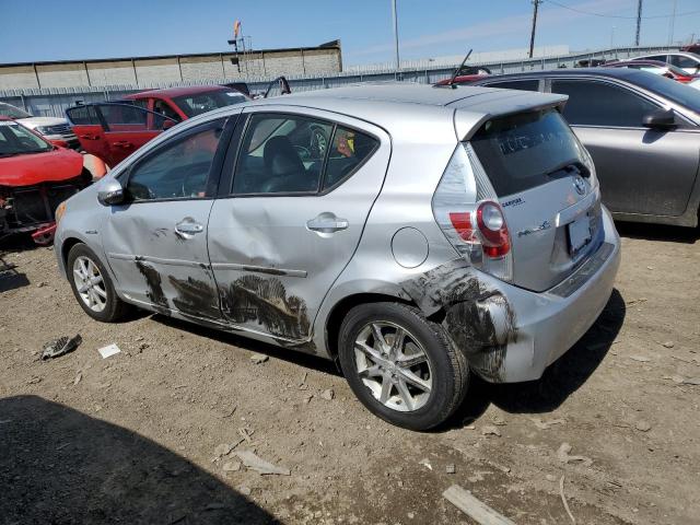 JTDKDTB34E1060094 - 2014 TOYOTA PRIUS C SILVER photo 2