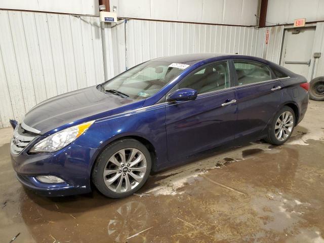 5NPEC4AC6DH559087 - 2013 HYUNDAI SONATA SE BLUE photo 1