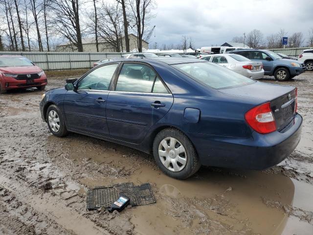 4T1BE32K94U364549 - 2004 TOYOTA CAMRY LE BLUE photo 2