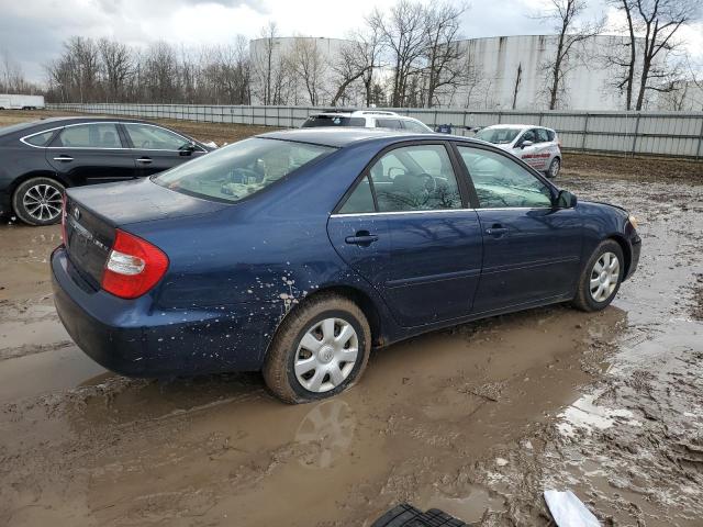 4T1BE32K94U364549 - 2004 TOYOTA CAMRY LE BLUE photo 3