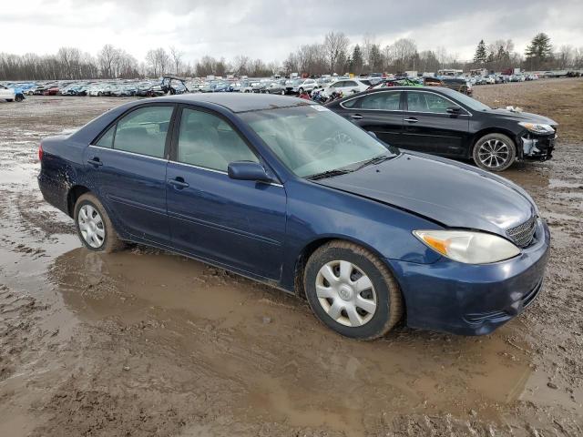 4T1BE32K94U364549 - 2004 TOYOTA CAMRY LE BLUE photo 4