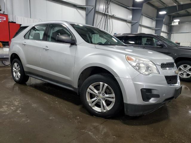 2GNFLCEK2C6281170 - 2012 CHEVROLET EQUINOX LS SILVER photo 4