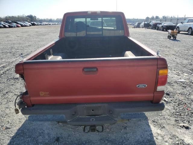 1FTYR14X8XTA31043 - 1999 FORD RANGER SUPER CAB RED photo 6