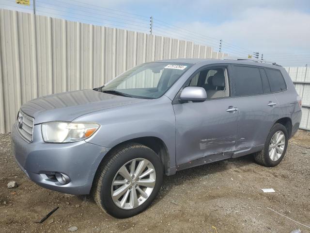 JTEEW44A082025829 - 2008 TOYOTA HIGHLANDER HYBRID LIMITED BLUE photo 1