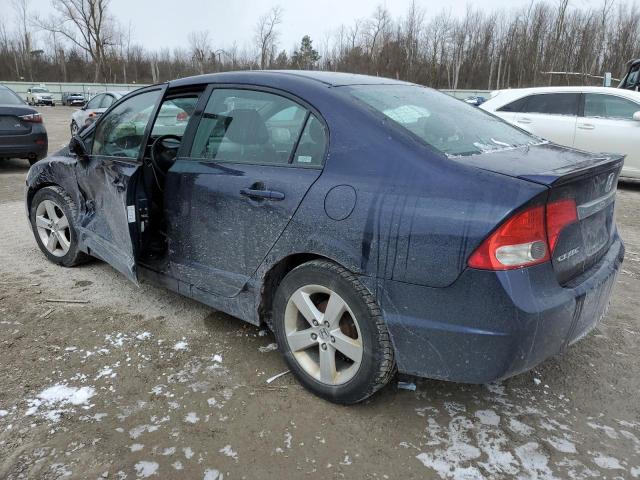 2HGFA16639H546133 - 2009 HONDA CIVIC LX-S BLUE photo 2