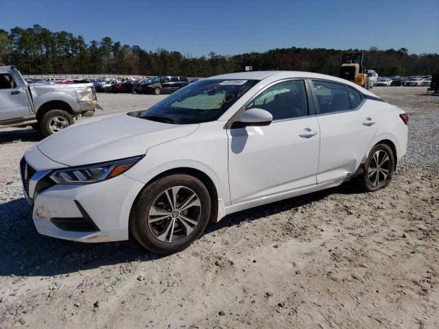 3N1AB8CV6PY253640 - 2023 NISSAN SENTRA SV WHITE photo 1