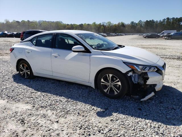 3N1AB8CV6PY253640 - 2023 NISSAN SENTRA SV WHITE photo 4