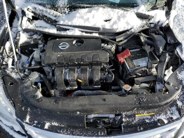 3N1AB7AP4DL701784 - 2013 NISSAN SENTRA S GRAY photo 11