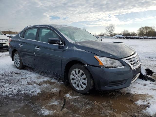 3N1AB7AP4DL701784 - 2013 NISSAN SENTRA S GRAY photo 4