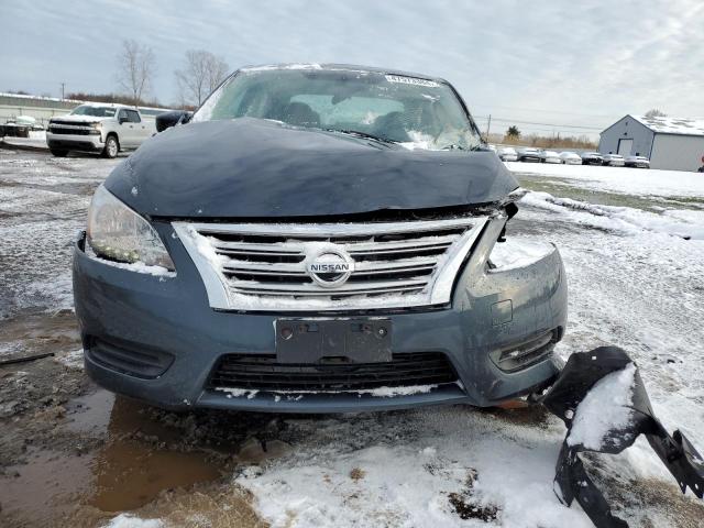 3N1AB7AP4DL701784 - 2013 NISSAN SENTRA S GRAY photo 5