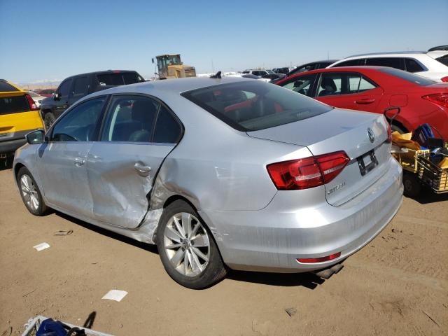 3VWD07AJ6FM265431 - 2015 VOLKSWAGEN JETTA SE SILVER photo 2