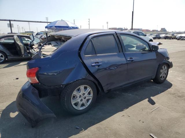 JTDBT923371080104 - 2007 TOYOTA YARIS BLUE photo 3