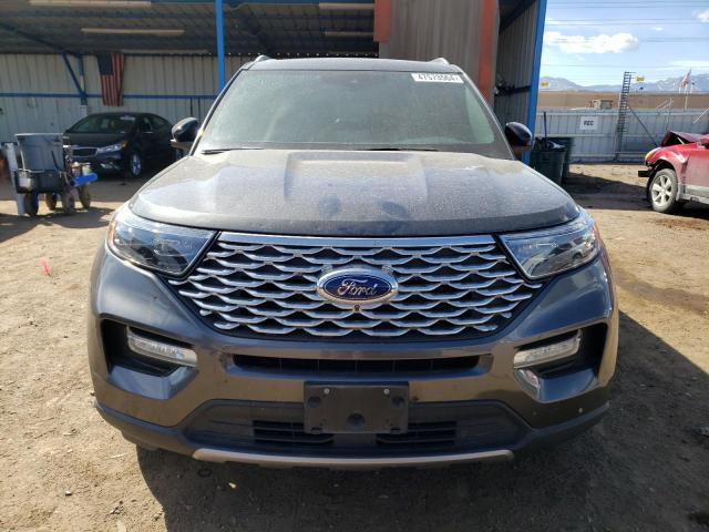 1FM5K8HCXLGA28781 - 2020 FORD EXPLORER PLATINUM GRAY photo 5